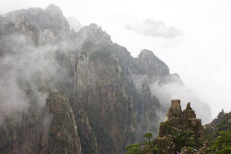 中国黄山风景