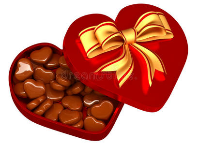 情人节礼物盒装巧克力图片