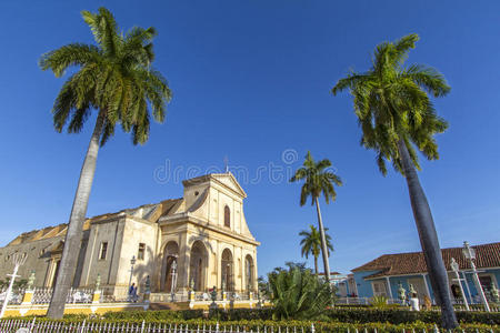 伊格莱西亚 建筑学 旅游业 观光 拉丁语 教堂 加勒比 古老的