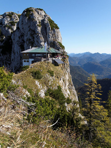 巴伐利亚阿尔卑斯山的小屋