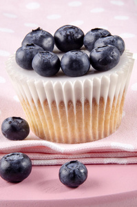 蓝莓水果蛋糕