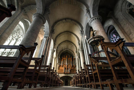 在里面 上帝啊 哥特 建筑学 美丽的 修道院 装饰品 法国