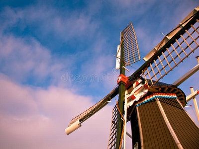 荷兰风力发电厂