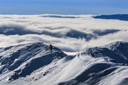 冬天爬山