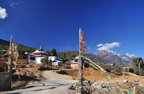 中国丽江富国喇嘛寺