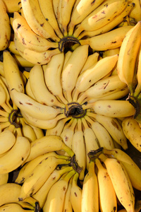 市场上出售的香蕉