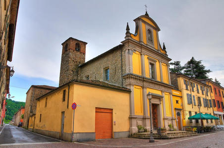 圣罗科教堂。德洛里奥桥。埃米利娅罗曼尼亚。意大利。