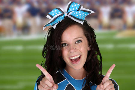 啦啦队队长照片