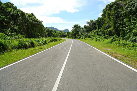 双车道图片大全