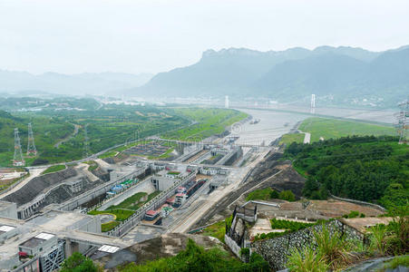 三峡大坝景观图片