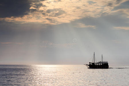 帆船海景