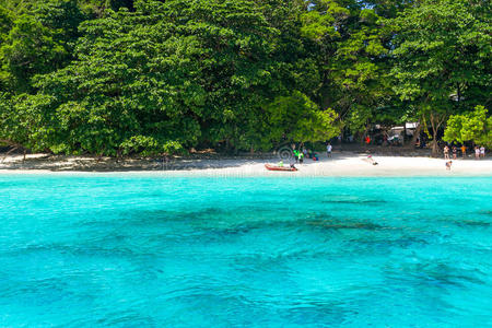 泰国思密兰群岛热带海滩