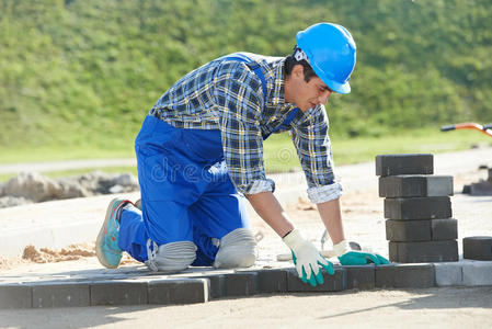 人行道路面施工工程