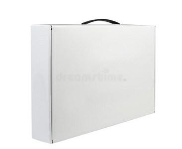 纸箱白色空白包装盒图片