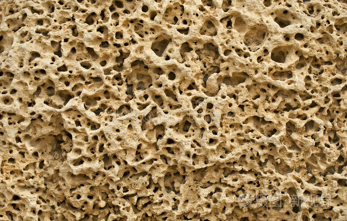 凹凸不平的古代石头表面的纹理