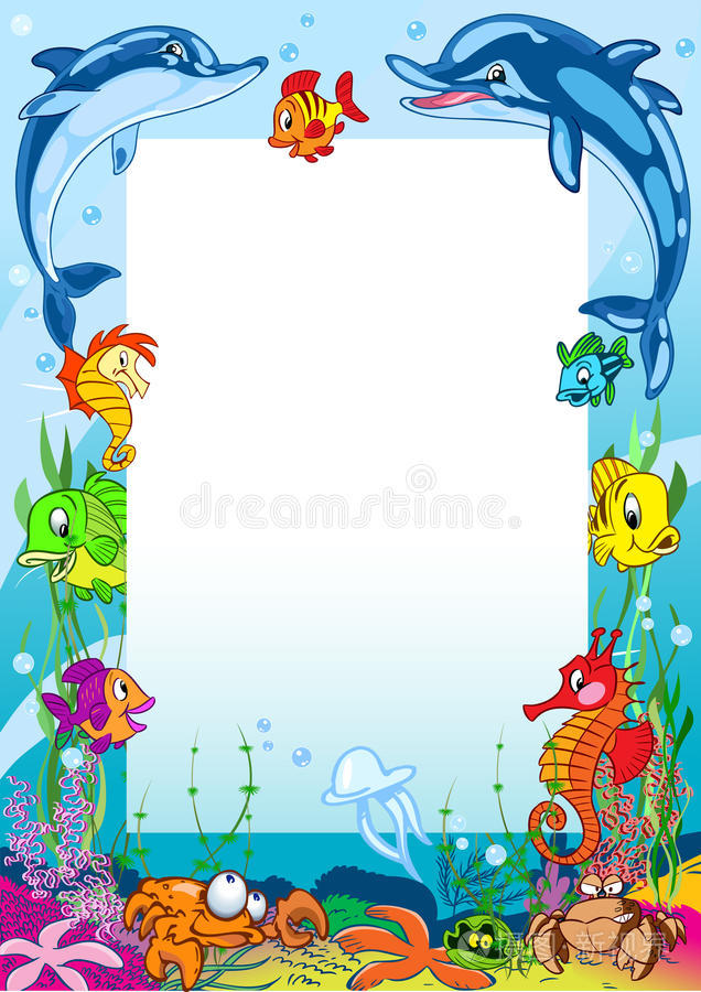 下载小样发票合同问题/举报鲸鱼海鱼卡通插图海洋世界无缝图案矢量