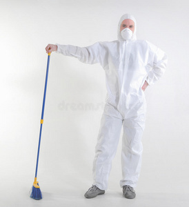 扫地人扫地工人照片