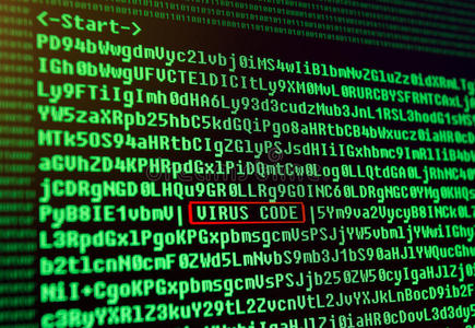 计算机病毒概念.照片