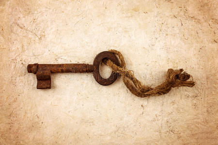 小绳古董钥匙