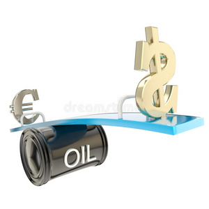 油价影响欧元和美元图片