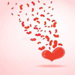 激情飞扬红心飞扬小红心照片