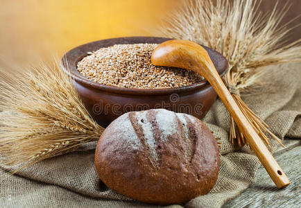 面包黑麦小穗
