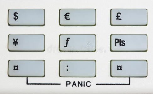 带应急键的货币键盘