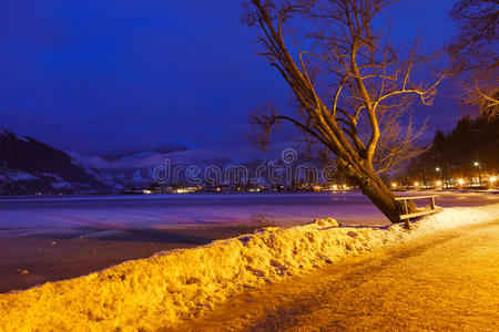 奥地利泽尔姆西山滑雪场图片