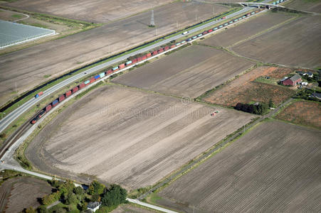 田地和农场图片