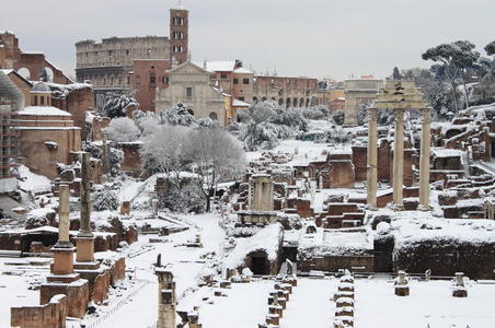 雪下的罗马论坛
