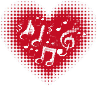 心中的音符照片