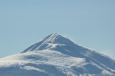 落基山脉山顶