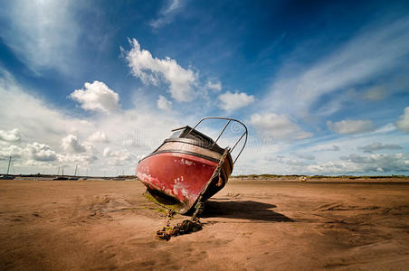 搁浅的漂流瓶图片