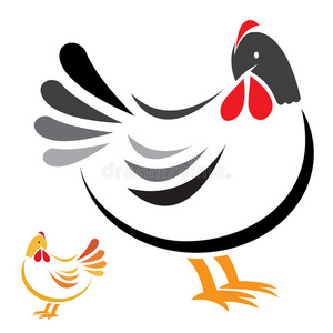 厨师肖像矢量特写水平美丽黑色线性它制作图案中国十二生肖-牛,鼠,鸡