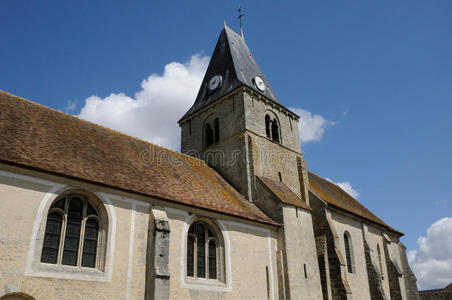 教堂 瓦尔 法国 文件 旅游业 遗产 宗教 历史的 瓦兹
