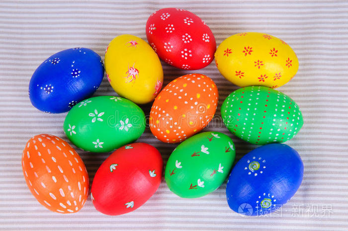 彩色复活节彩蛋