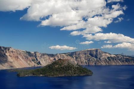 美国俄勒冈州火山口湖