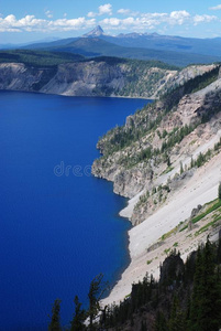 美国俄勒冈州火山口湖