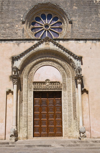 圣卡特里娜大教堂。加拉蒂娜。普利亚。意大利。