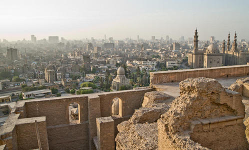 开罗城堡的天际线