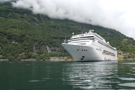 挪威geirangerfjord游轮旅游目的地