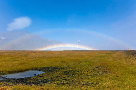 冰岛双彩虹景观