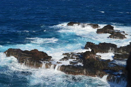 毛伊岛海岸线