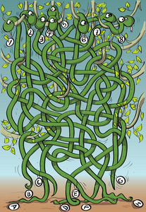 麻将八条八条蛇迷宫游戏照片