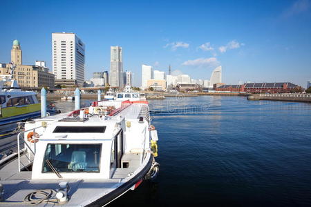 日本横滨米莱市下景。