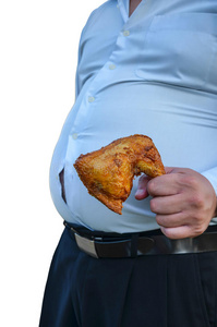 油炸的油腻食物使胃发胖图片