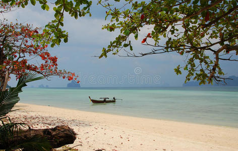泰国南部克拉比的科克拉丹海滩