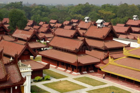 缅甸曼德勒皇宫