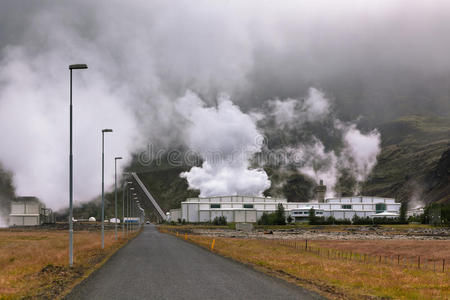 冰岛地热发电站