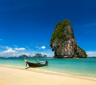 泰国热带度假概念背景